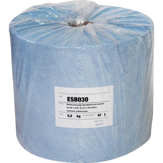 Rouleau d'essuyage absorbant- 500 feuilles <br>Epaisseur : 85gr/m2