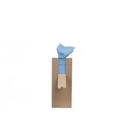 Boite distributrice essuyage bleu - 75 g/m2