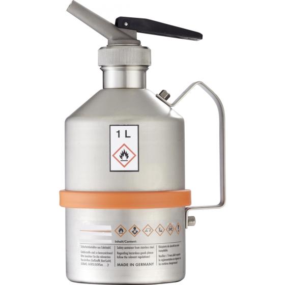 Récipient de sécurité pour produits inflammables et chimiques <br> 5 L