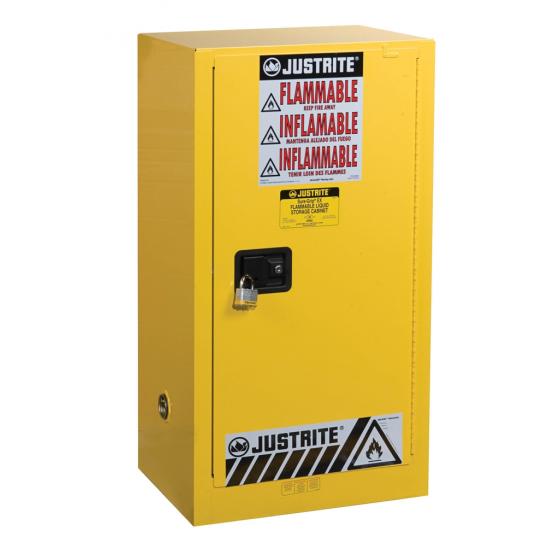 Armoire de sécurité pour produits inflammables <br> Capacité : 57 L