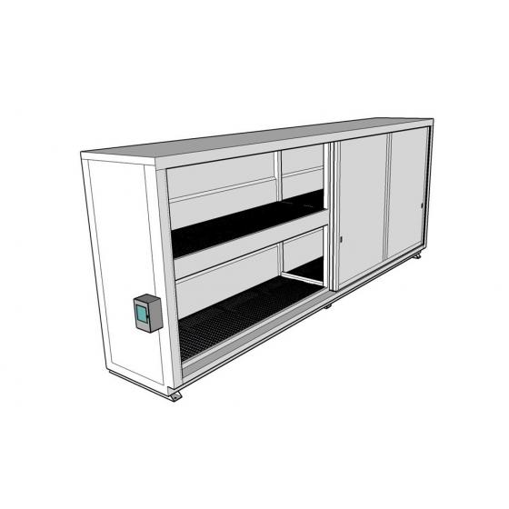 Conteneur 8 m isolé 60 mm hors gel 5°C