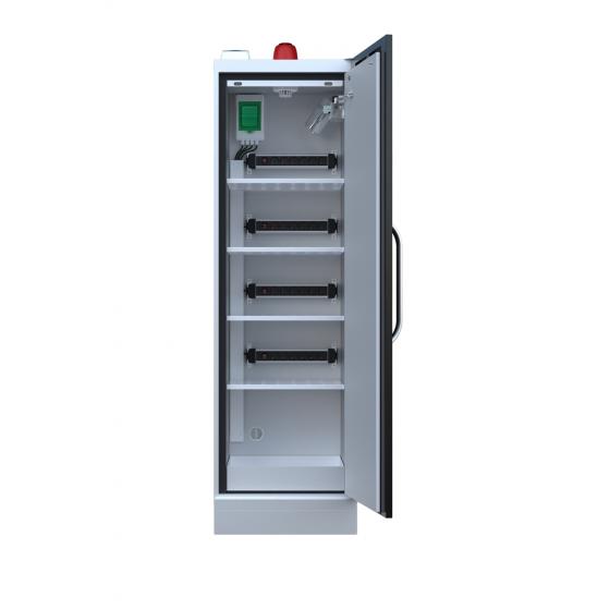 Armoire LithiumVault 1 porte pour le stockage et le chargement des batteries lithium-ion (32A)