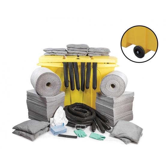 Kit anti-pollutiontous liquides - Caisse <br> Absorption : 800 L