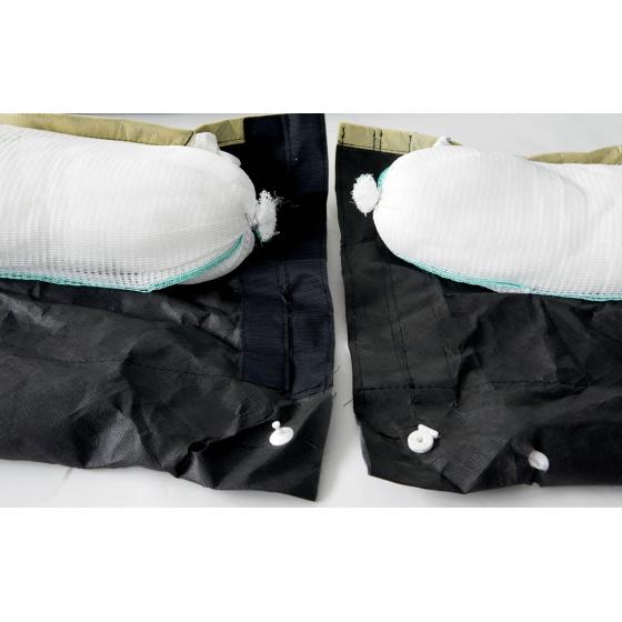 Barrage absorbant hydrocarbure <br> 20 cm x 10 m - 660 L