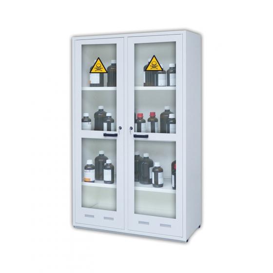 Armoire de sécurité pour produits dangereux <br> Capacité : 2 x 130 L