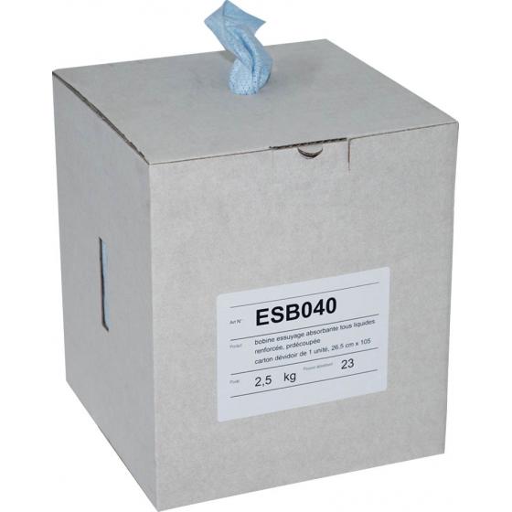 Distributeur rouleau d'essuyage - 300 feuilles <br> Epaisseur : 85gr/m2