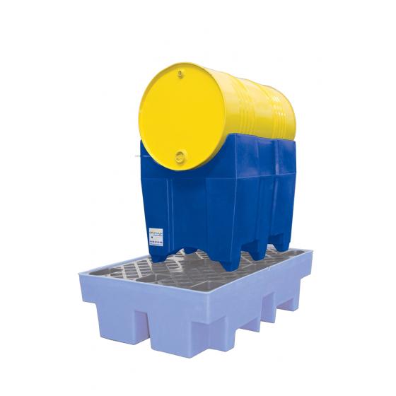 Support de fût en plastique - 1 fût couché