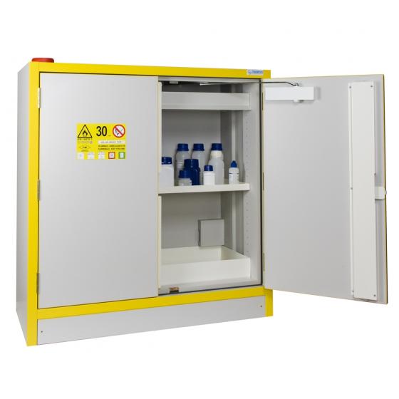 Armoire de sécurité pour produits inflammables <br> Capacité : 113 L