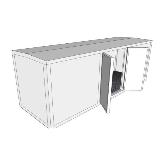 Bungalow 8 m isolé équipé coupe-feu 2 heures