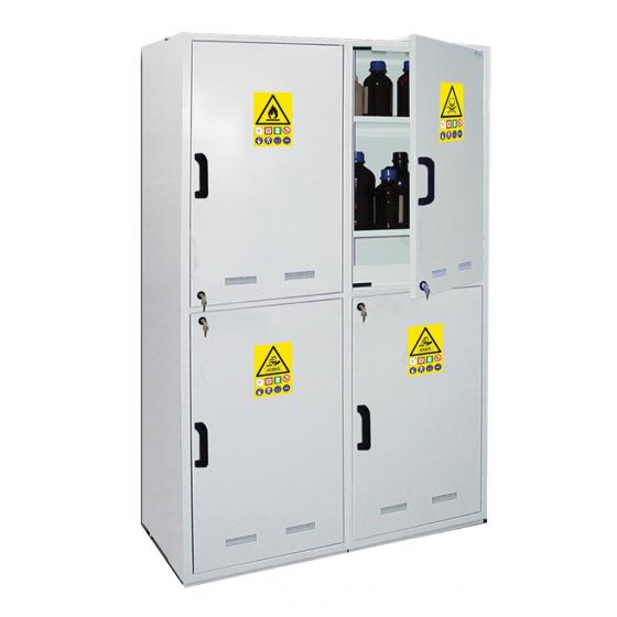 Armoire de sécurité pour produits dangereux <br> Capacité : 4 x 55 L