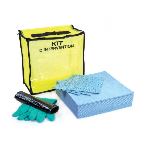 Kit anti-pollution hydrocarbure - Sac <br> Absorption : 10 L