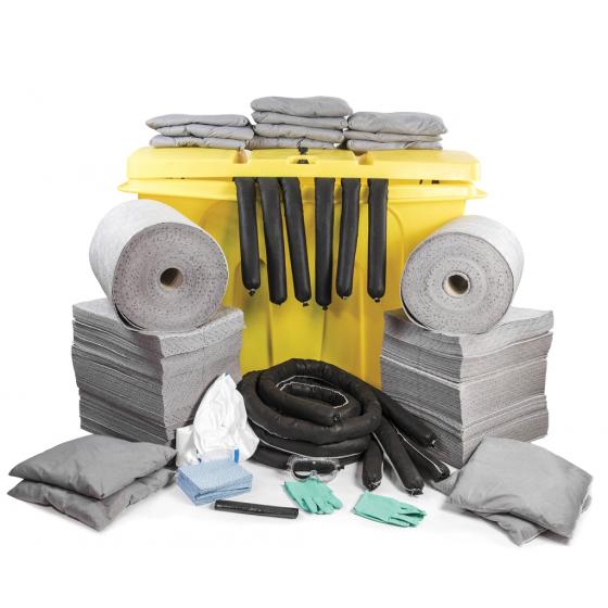 Kit anti-pollution tous liquides - Caisse <br> Absorption : 800 L