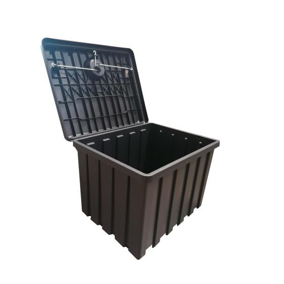 Kit d’intervention tous types de liquides - Étanche & Mobile - 200 L d’absorption