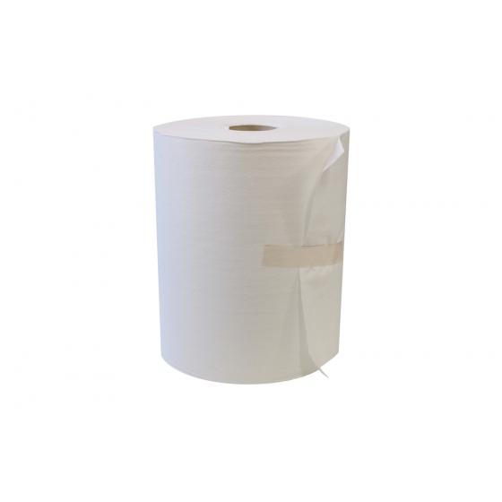 Bobine d'essuyage blanc (2 bobines) - 69 g/m2