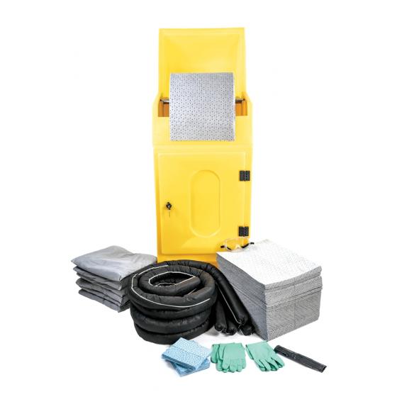 Kit anti-pollution tous liquides - Armoire <br> Absorption : 300 L