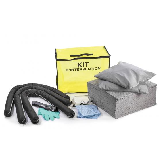 Kit anti-pollution tous liquides - Sac <br> Absorption : 90 L