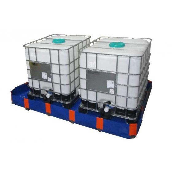 Bac de rétention pliable<br>Rétention : 1000 L