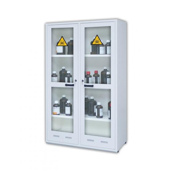 Armoire de sécurité pour produits dangereux <br> Capacité : 2 x 130 L