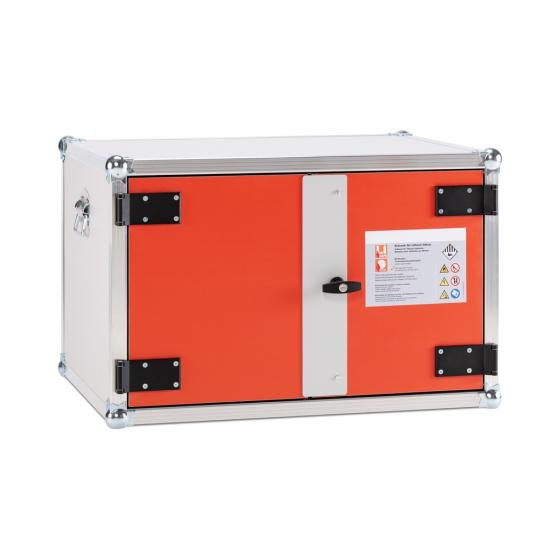 Armoire stockage batterie lithium - équipement incendie renforcé