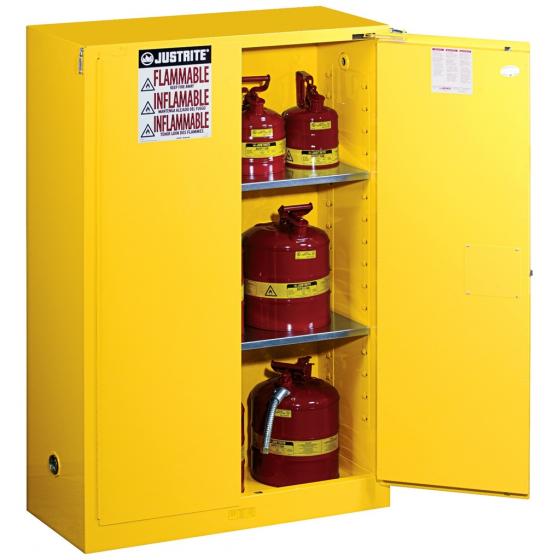 Armoire de sécurité pour produits inflammables <br> Capacité : 170 L