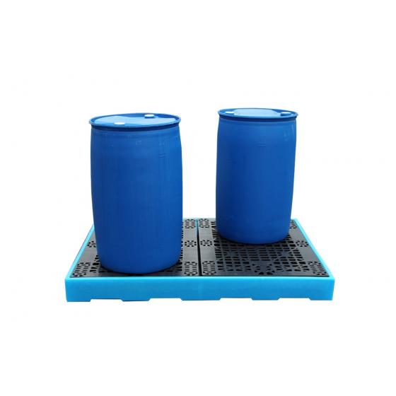 Plateforme de rétention en plastique <br> Rétention : 300 L
