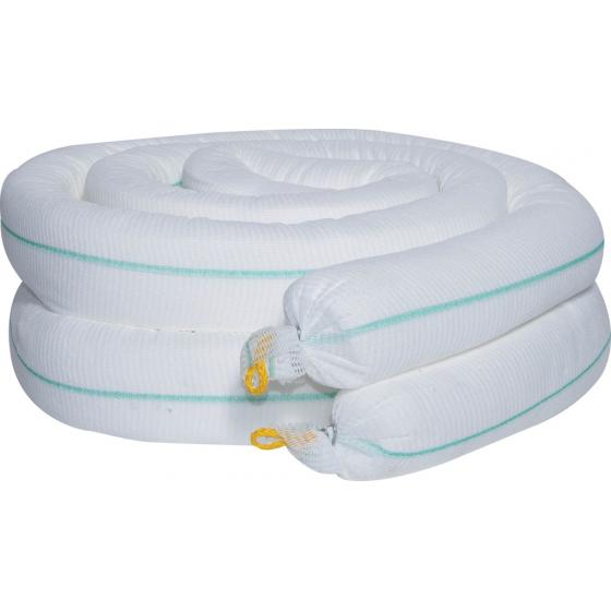 Barrage  absorbant hydrocarbure <br> 13 cm x 5 m - 210 L