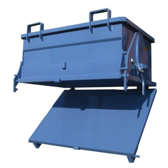 Benne basculante - évacuation par le fond <br> 1500 L