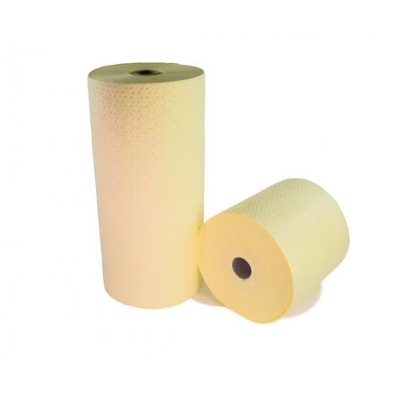 Rouleau absorbant chimique <br> Grande résistance - 40 m x 40 cm