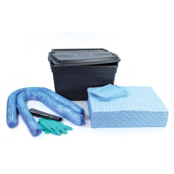 Kit anti-pollution hydrocarbure - Caisse <br> Absorption : 50 L