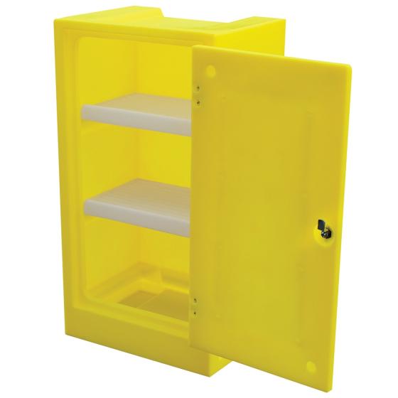 Armoire de sécurité mobile pour produits corrosifs <br> Capacité : 60 L