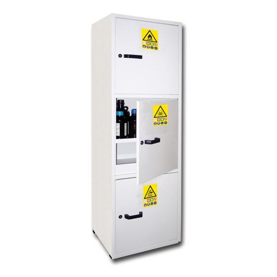 Armoire de sécurité pour produits dangereux <br> Capacité : 3 x 30 L