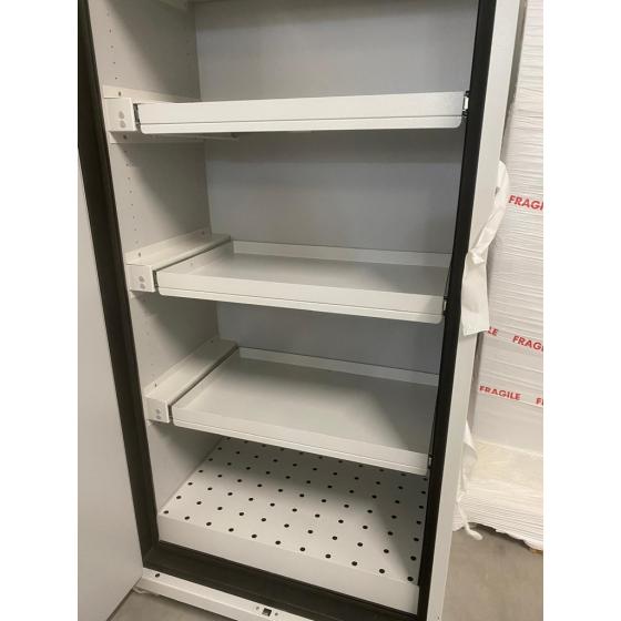 Système 1 étagère coulissante avec étagère