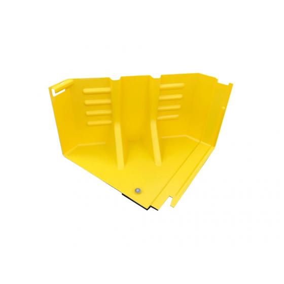 Connecteur d'angle 90° pour barrières FloodFence (jaune)