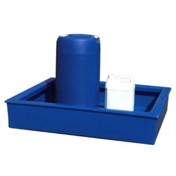 Bac de rétention en plastique<br>Capacité : 100 L