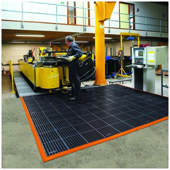 Tapis ergonomique antidérapant <br> Dim : 970 x 3150 mm