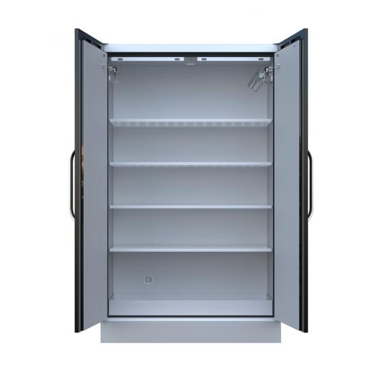 Armoire LithiumVault 2 portes avec extincteur FirePro