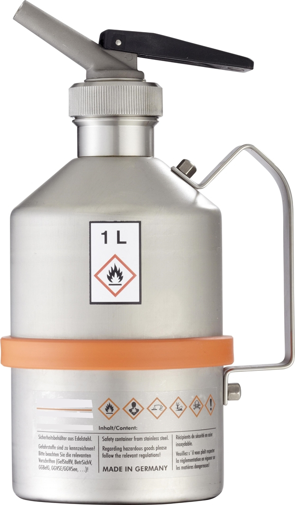 Jerricane D'Essence 5 Gallons Type II – Bec Rotatif Auto-Ventilant Anti-Déversement (Sûr Can SUR5SFG2)