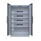 Armoire LithiumVault 2 portes avec racks de prises électriques 16A