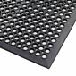 Tapis ergonomique antidérapant - Caoutchouc <br> Dim : 910 x 2970 mm<br>