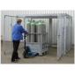 Abri pour 16 bouteilles de gaz