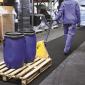 Tapis absorbant tous liquides <br> Film étanche - Protection des sols