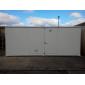 Bungalow de 6 m avec portes battantes