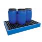 Plateforme de rétention en plastique <br> Rétention : 130 L
