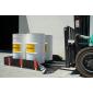 Bac souple transportable et pliable - <br> Rétention : 455 L