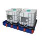Bac de rétention pliable<br>Rétention : 1000 L