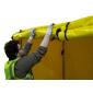 Bac de rétention fermé en plastique <br> 2 cuves 1000 L ou 8 fûts