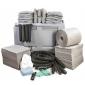 Kit anti-pollution tous liquides - Caisse palette <br>  Absorption : 600 L