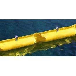 Barrage de confinement type boudin 500m de hauteur