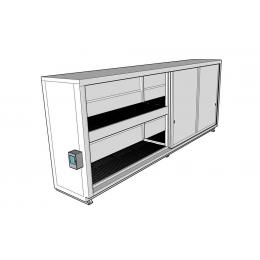 Conteneur 8 m isolé 60 mm hors gel 5°C