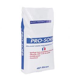 Granulé absorbant tous liquides  Bois résineux - 40 L